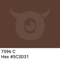 Paper packing tape dark chocolate brown - 50mm x 50m - CMYK 0/34/47/64