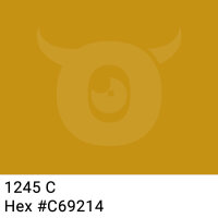 Paper packing tape dark yellow - 50mm x 50m - CMYK 0/26/90/22