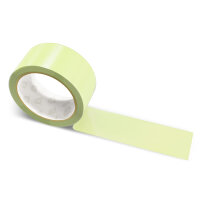 Papier Klebeband Blassgelb - 50mm x 50m - CMYK 10/0/40/8