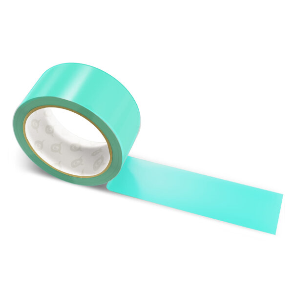 Paper packing tape medium - 50mm x 50m - CMYK 73/0/12/14