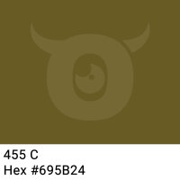 Paper packing tape dark khaki - 50mm x 50m - CMYK 0/13/66/59