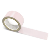 Paper packing tape light pink - 50mm x 50m - CMYK 0/16/14/9