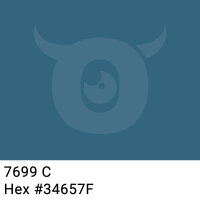 Paper packing tape dark blue - 50mm x 50m - CMYK 59/20/0/50