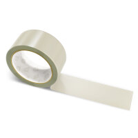 Paper packing tape light gray - 50mm x 50m - CMYK 0/4/15/28