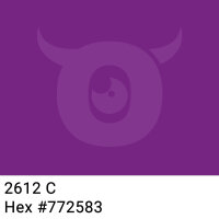 Paper packing tape dark pink - 50mm x 50m - CMYK 9/72/0/49