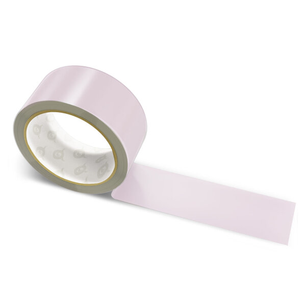 Paper packing tape light pink - 50mm x 50m - CMYK 0/11/0/22