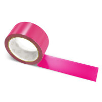 Paper packing tape dark pink - 50mm x 50m - CMYK 0/100/57/19