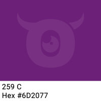 Paper packing tape dark purple - 50mm x 50m - CMYK 8/73/0/53