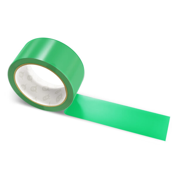 Paper packing tape dark emerald green - 50mm x 50m - CMYK 100/0/52/38