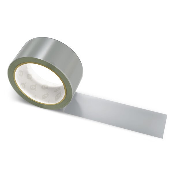 Paper packing tape dark steel gray - 50mm x 50m - CMYK 5/2/0/52