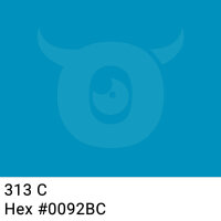 Paper packing tape light blue - 50mm x 50m - CMYK 100/22/0/26