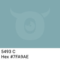 Paper packing tape light turquoise gray - 50mm x 50m - CMYK 27/0/0/32