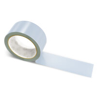 Paper packing tape light blue - 50mm x 50m - CMYK 19/11/0/22