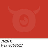 Paper packing tape bright red - 50mm x 50m - CMYK 0/73/80/22