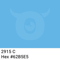 Paper packing tape light blue - 50mm x 50m - CMYK 57/21/0/10