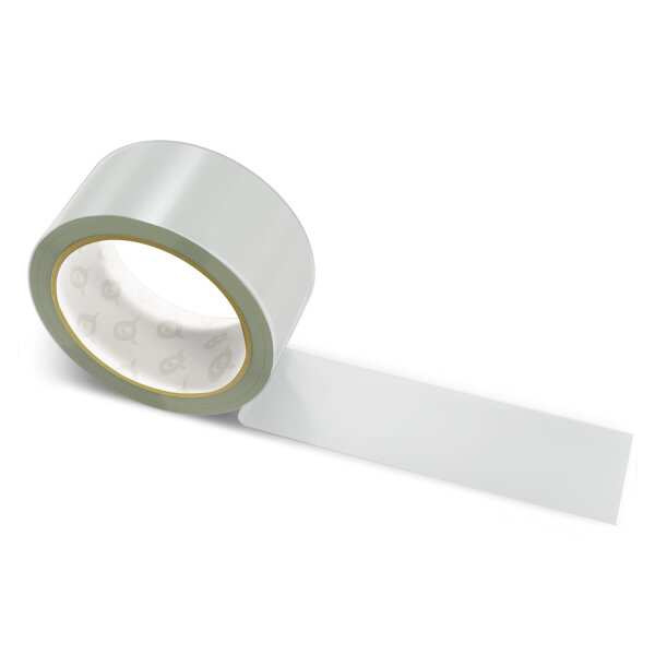 Paper packing tape light slate gray - 50mm x 50m - CMYK 1/0/0/30