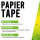 Papier Klebeband Hellgrün - 50mm x 50m - CMYK 42/33/0/13