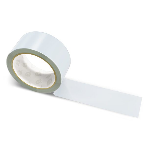 Papier Klebeband Blassgrau - 50mm x 50m - CMYK 10/5/0/15