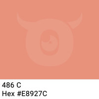 PP packing tape light terra - 48mm x 66m - CMYK 0/37/47/9