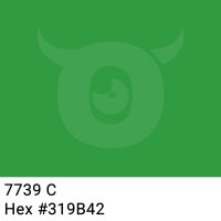 PP packing tape medium green - 48mm x 66m - CMYK 68/0/57/39