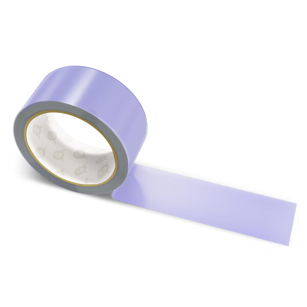 PP packing tape light lavender - 48mm x 66m - CMYK 32/34/0/21