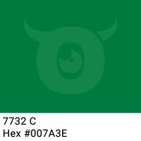 PP packing tape dark green - 48mm x 66m - CMYK 100/0/49/52