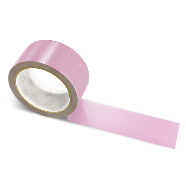 PP packing tape light pink - 48mm x 66m - CMYK 0/31/10/25