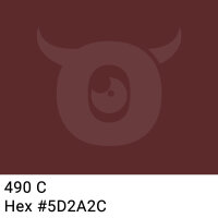 PP packing tape dark red brown - 48mm x 66m - CMYK 0/55/53/64