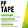 Cinta PP de color - azul claro - 48 mm x 66 m - CMYK 68/37/0/21