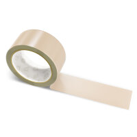 PP packing tape beige - 48mm x 66m - CMYK 0/15/26/22