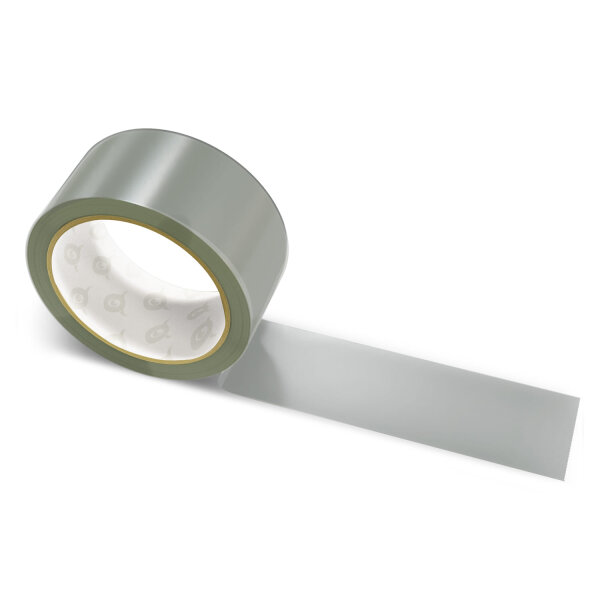 PP packing tape stone gray - 48mm x 66m - CMYK 3/0/1/55