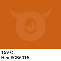 PP packing tape dark orange - 48mm x 66m - CMYK 0/53/90/20