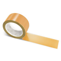 PP packing tape orange brown - 48mm x 66m - CMYK 0/38/75/17