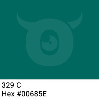 PP packing tape dark teal - 48mm x 66m - CMYK 100/0/10/59