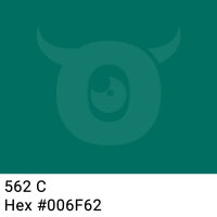 PP packing tape dark sea green - 48mm x 66m - CMYK 100/0/12/56