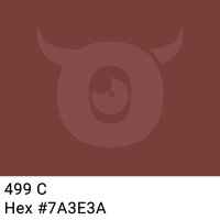 PP packing tape dark red brown - 48mm x 66m - CMYK 0/49/52/52