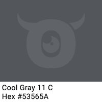 PP packing tape dark anthracite - 48mm x 66m - CMYK 8/4/0/65