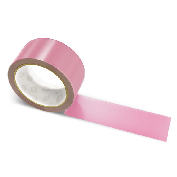 PP packing tape light pink - 48mm x 66m - CMYK 0/47/32/24