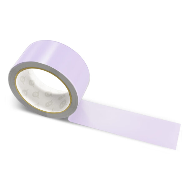 PP packing tape light lavender - 48mm x 66m - CMYK 13/21/0/11