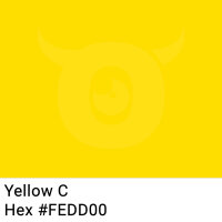 PP packing tape light yellow - 48mm x 66m - CMYK 0/13/100/0