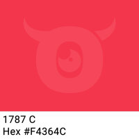 PP packing tape bright red - 48mm x 66m - CMYK 0/78/69/4