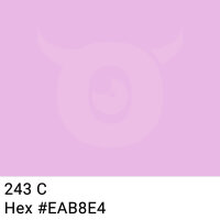 PP packing tape light purple - 48mm x 66m - CMYK 0/21/3/8