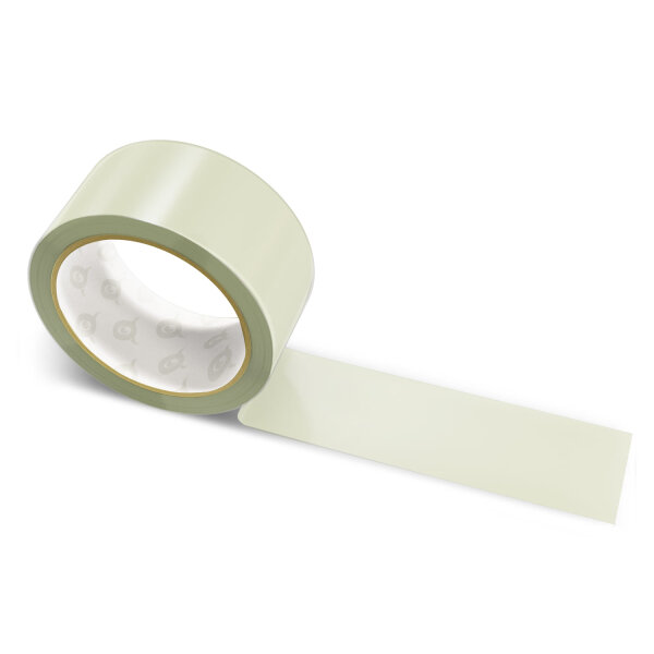 PP packing tape light gray - 48mm x 66m - CMYK 2/0/15/22