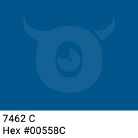 PP packing tape dark marine blue - 48mm x 66m - CMYK 100/39/0/45