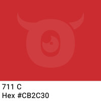 PP packing tape dark red - 48mm x 66m - CMYK 0/78/76/20