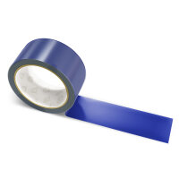 PP packing tape dark marine blue - 48mm x 66m - CMYK 81/72/0/57