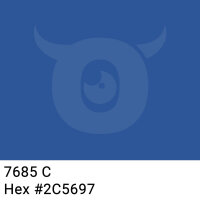 PP packing tape dark blue - 48mm x 66m - CMYK 71/43/0/41