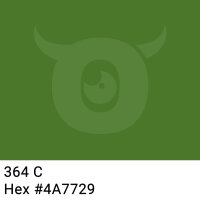 PP packing tape dark olive green - 48mm x 66m - CMYK 38/0/66/53