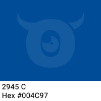 PP packing tape dark marine blue - 48mm x 66m - CMYK 100/50/0/41