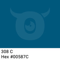 PP packing tape dark marine blue - 48mm x 66m - CMYK 100/29/0/51